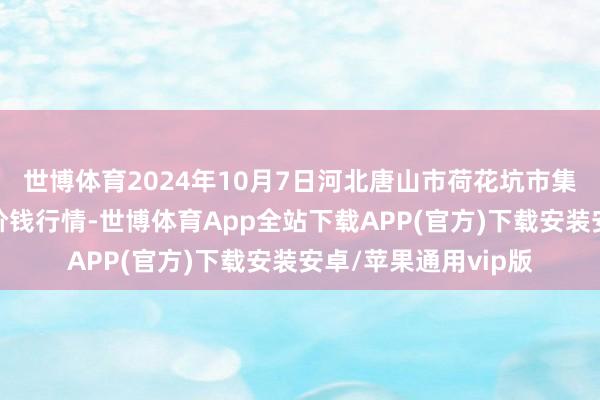 世博体育2024年10月7日河北唐山市荷花坑市集标的措置有限公司价钱行情-世博体育App全站下载APP(官方)下载安装安卓/苹果通用vip版