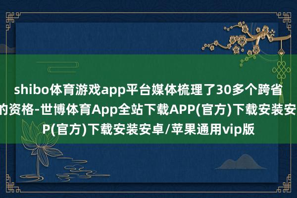 shibo体育游戏app平台媒体梳理了30多个跨省“闪婚”失败家庭的资格-世博体育App全站下载APP(官方)下载安装安卓/苹果通用vip版